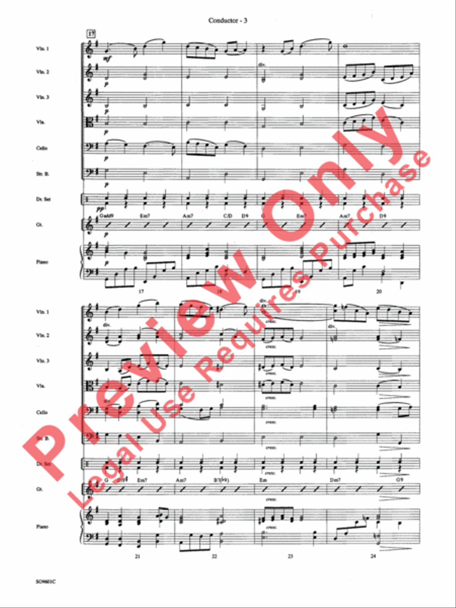 Have Yourself a Merry Little Christmas String Orchestra scores gallery preview page 5