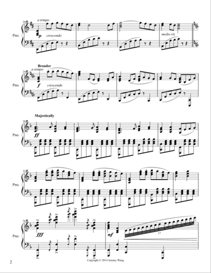 I Surrender All for piano Piano Solo scores gallery preview page 2