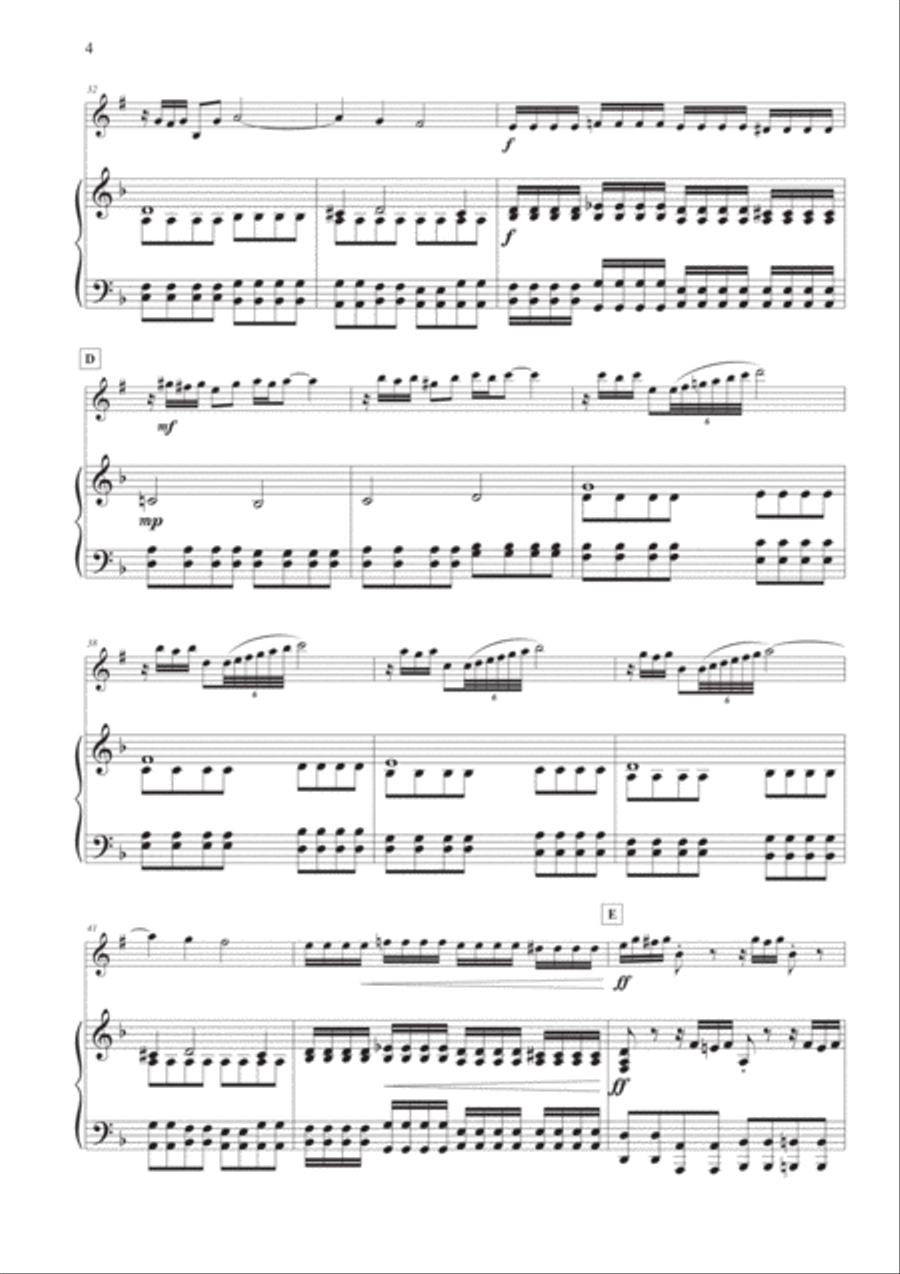 Annette Clarinet Solo scores gallery preview page 4