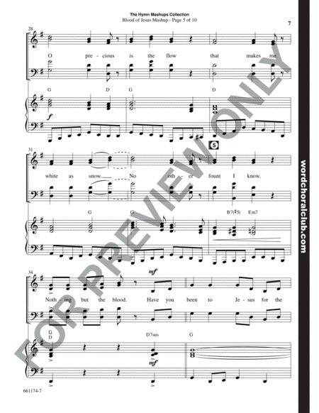 The Hymn Mashups Collection - Choral Book