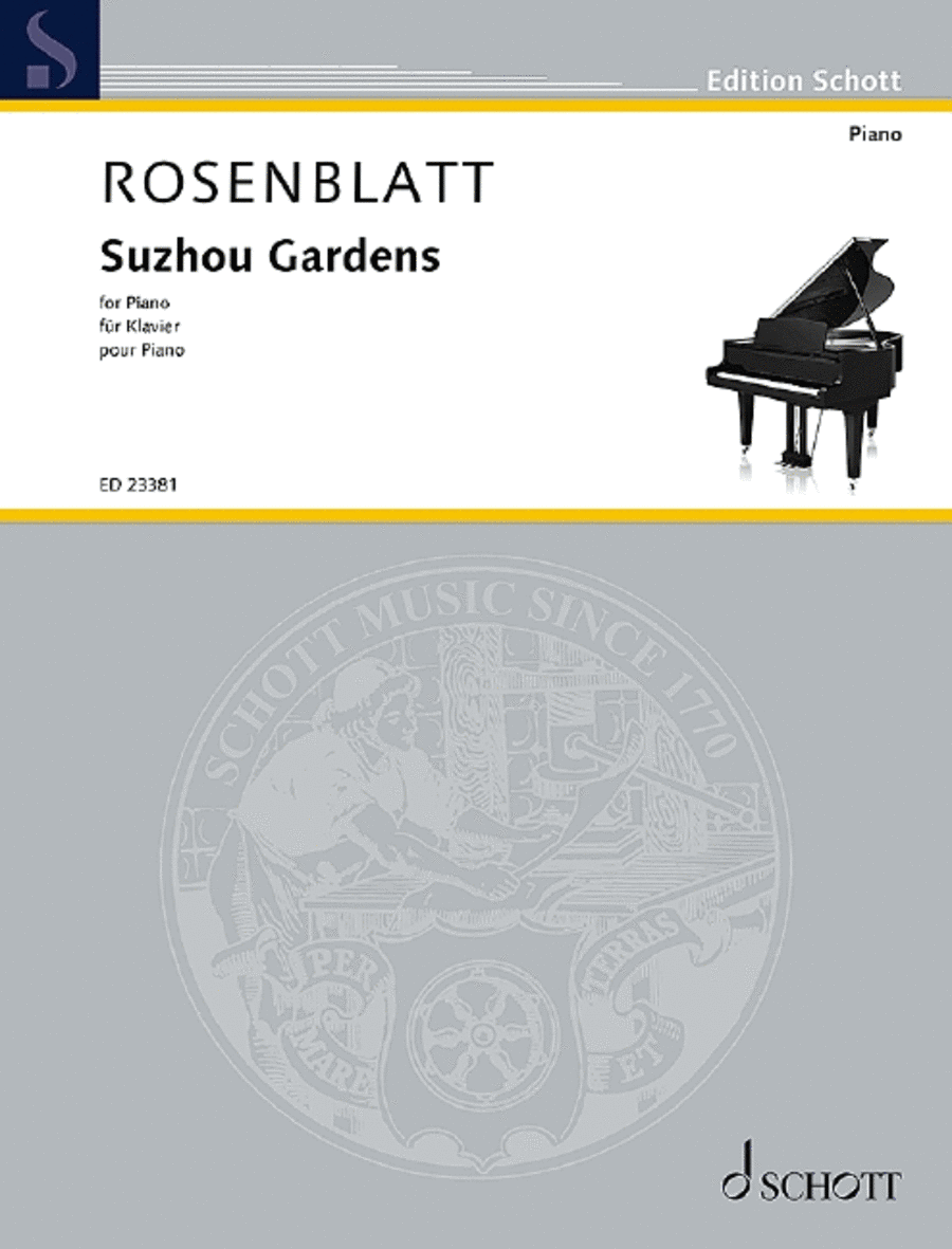 Suzhou Gardens Piano Solo scores gallery preview page 1