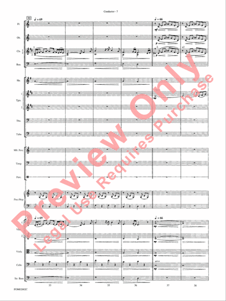 The Lord of the Rings: The Fellowship of the Ring Full Orchestra scores gallery preview page 10