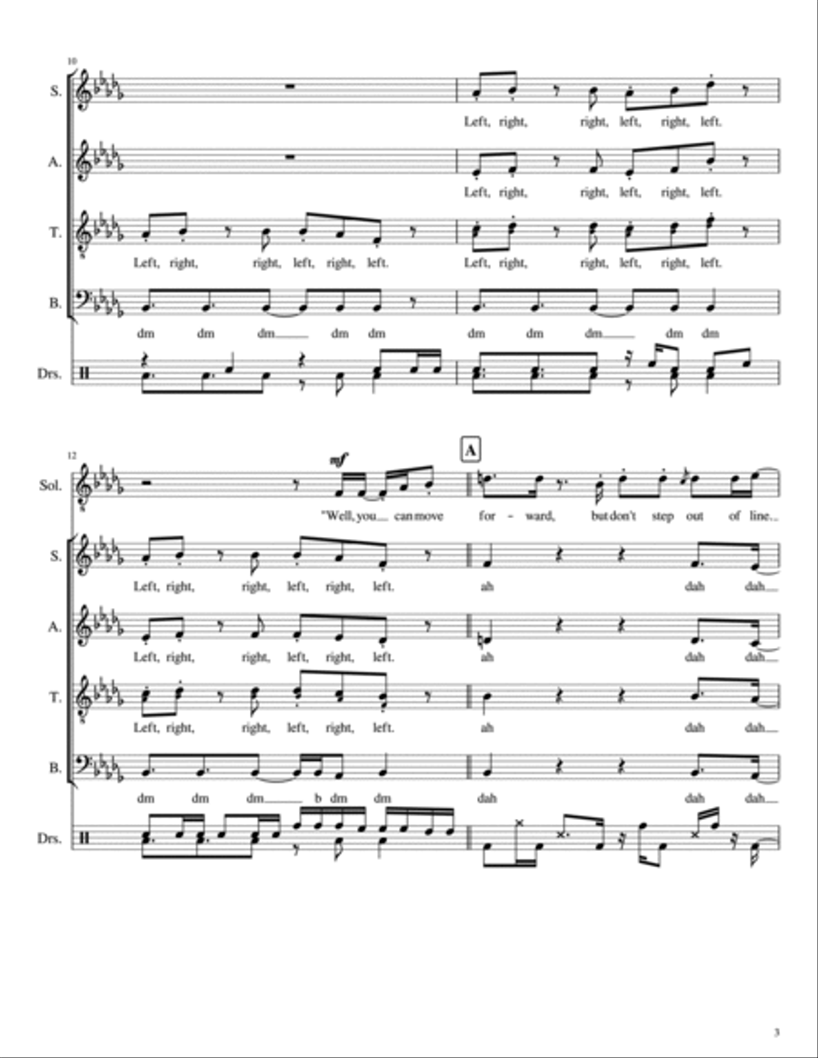 Black And White Divisi scores gallery preview page 3