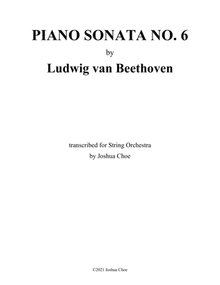 Book cover for Piano Sonata No. 6