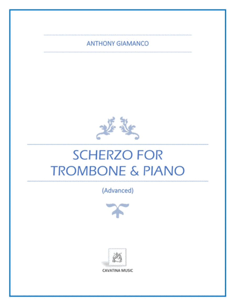 Scherzo for Trombone and Piano image number null