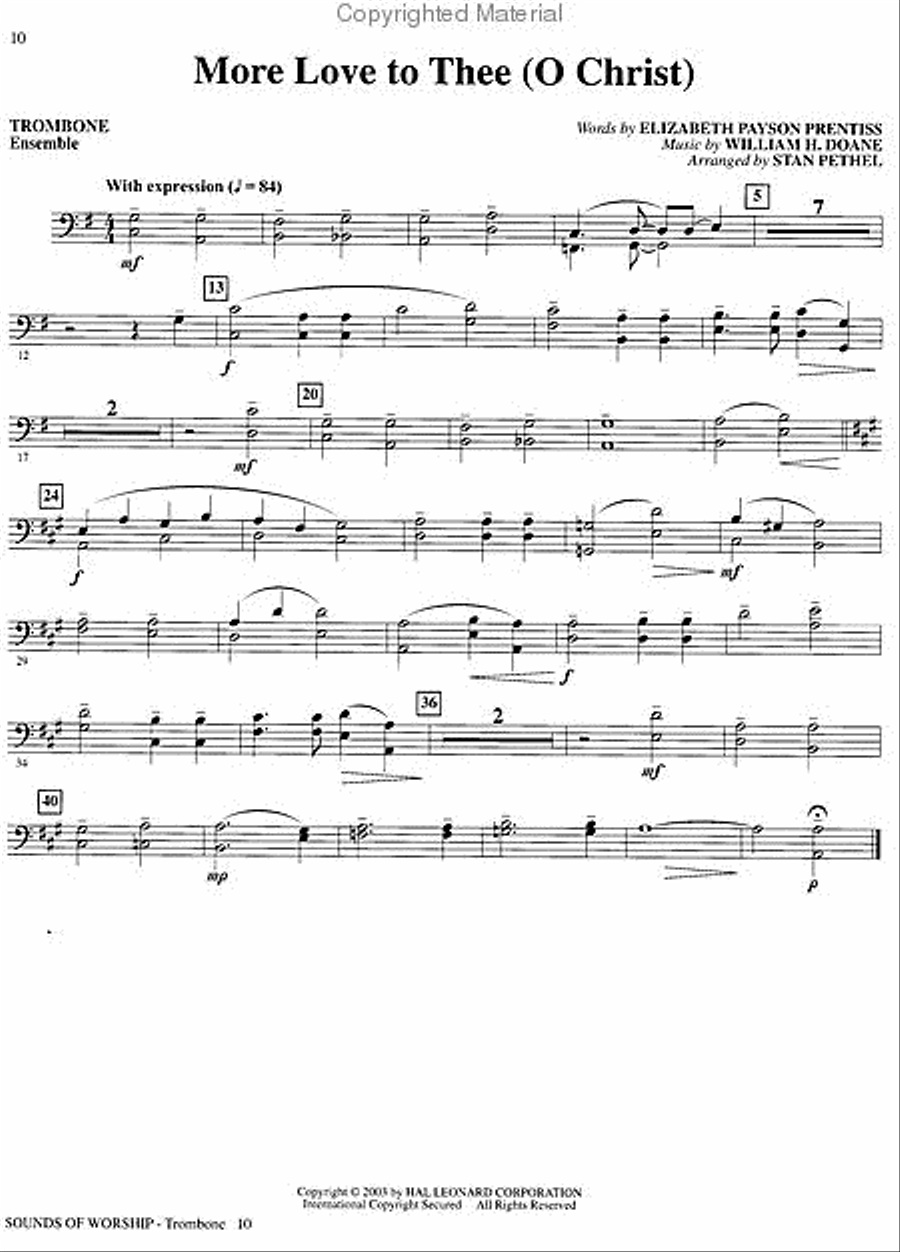 <br>Sheet music extract
