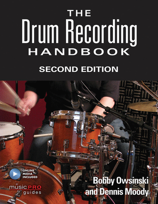 Book cover for The Drum Recording Handbook