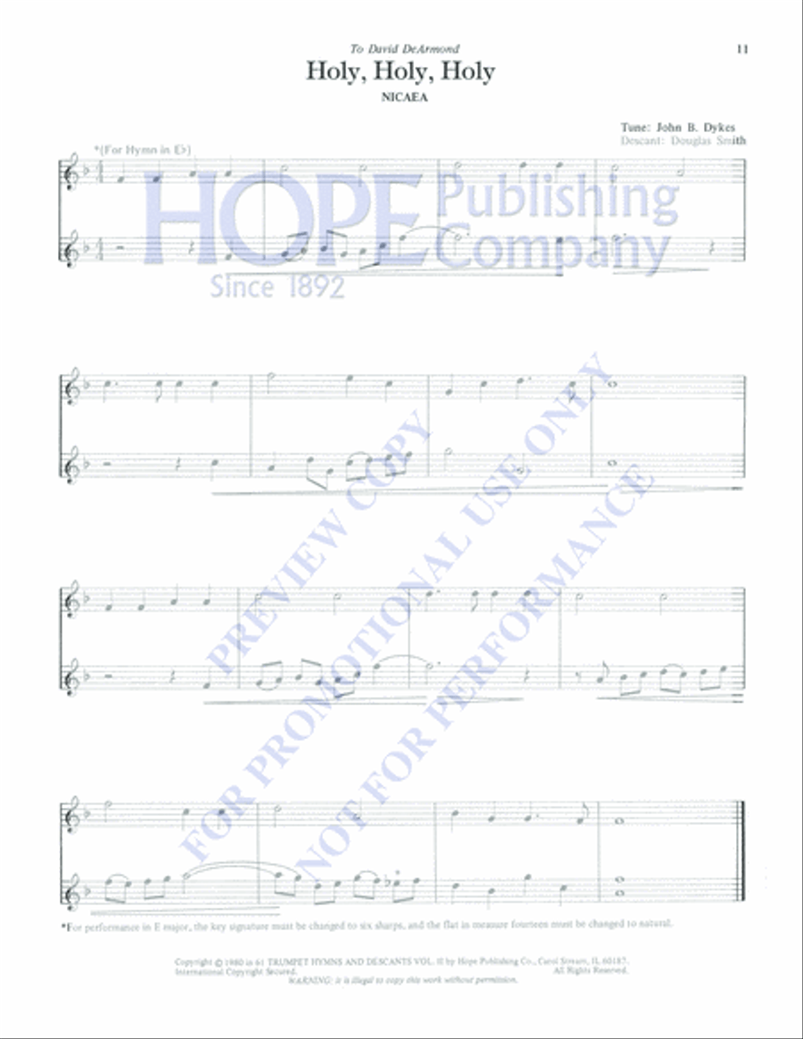 61 Trumpet Hymns and Descants, Vol. 2 Trumpet Solo scores gallery preview page 13