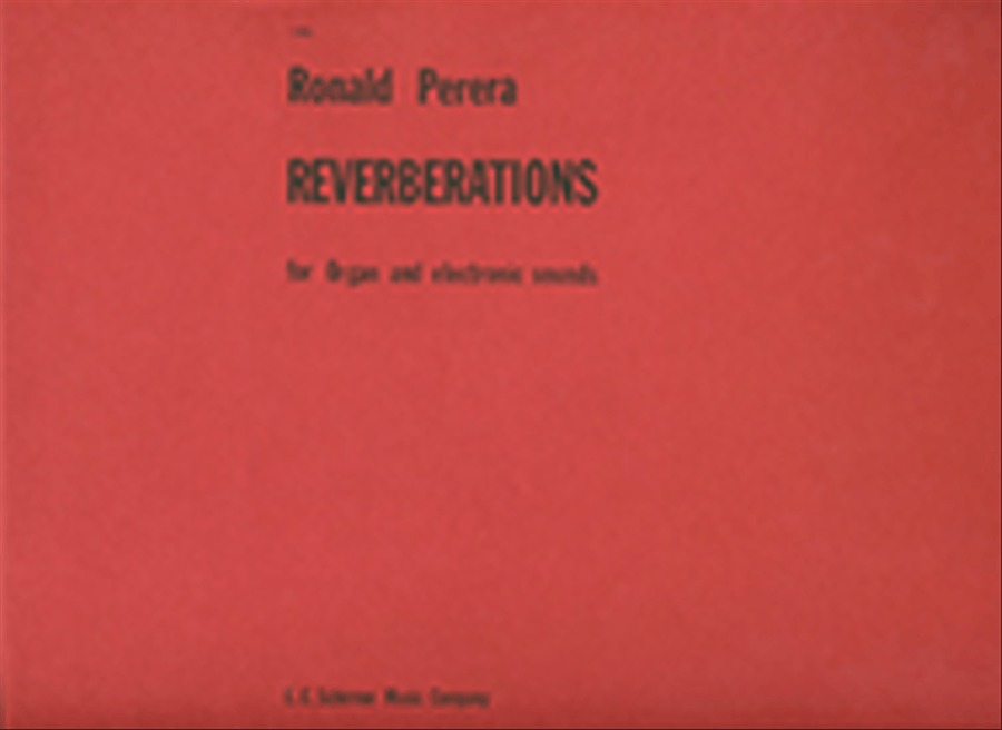 Reverberations (Score) Organ scores gallery preview page 1