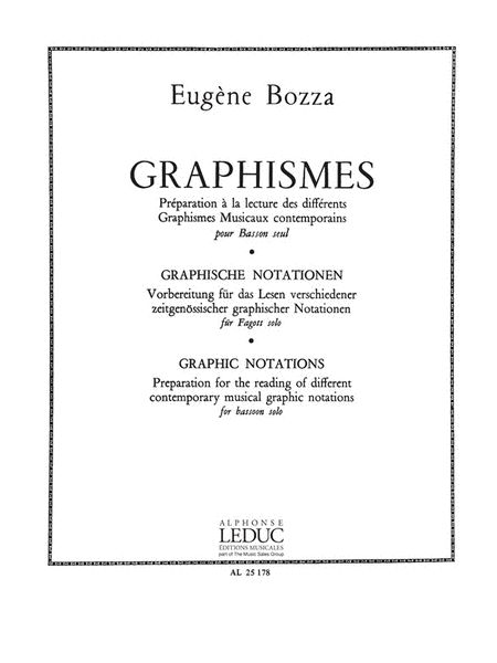 Graphismes (bassoon Solo)