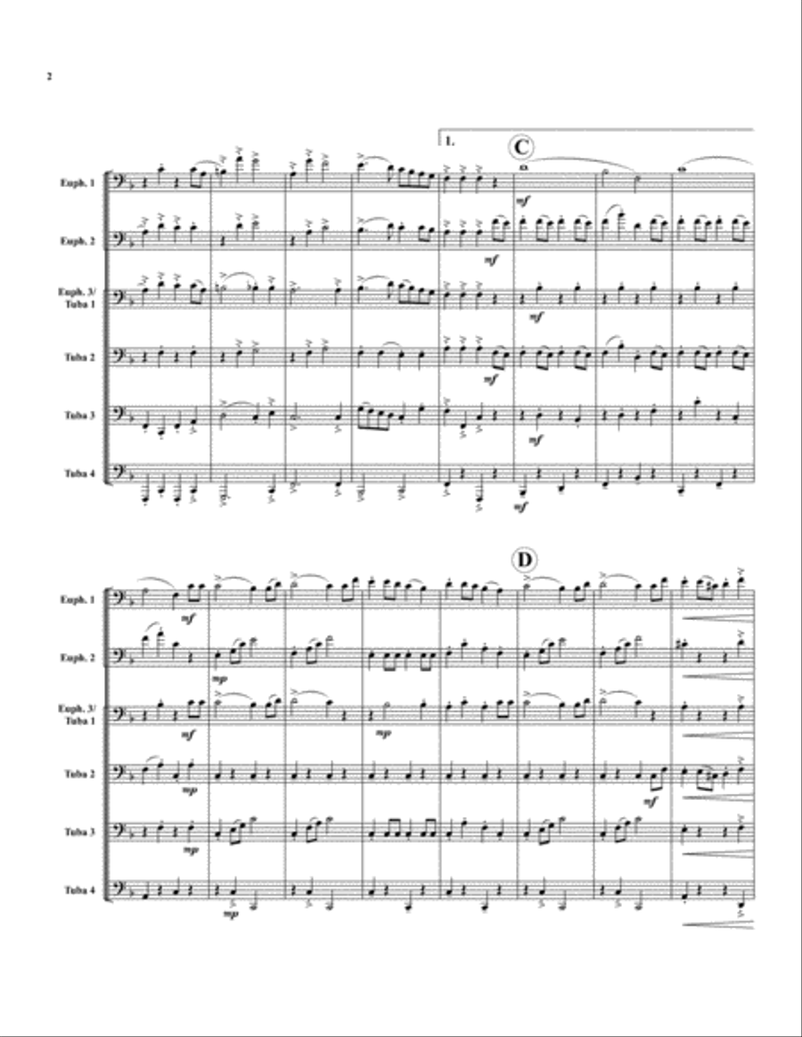 Radetzky March Large Ensemble scores gallery preview page 3
