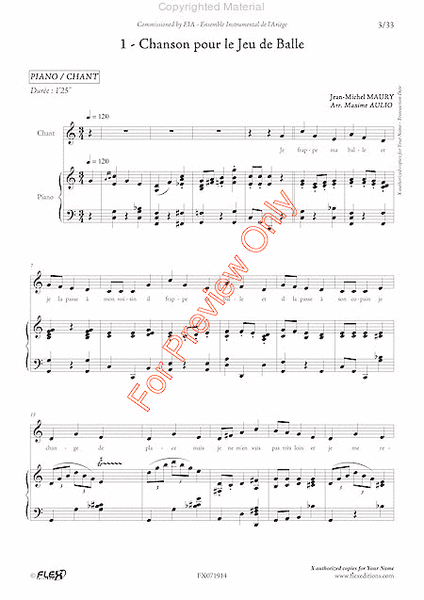 Recreanotes - Cycle 3 Volume 1 - Children's Choir & Piano image number null