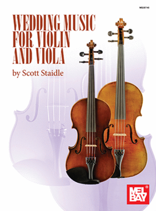 Book cover for Wedding Music for Violin and Viola