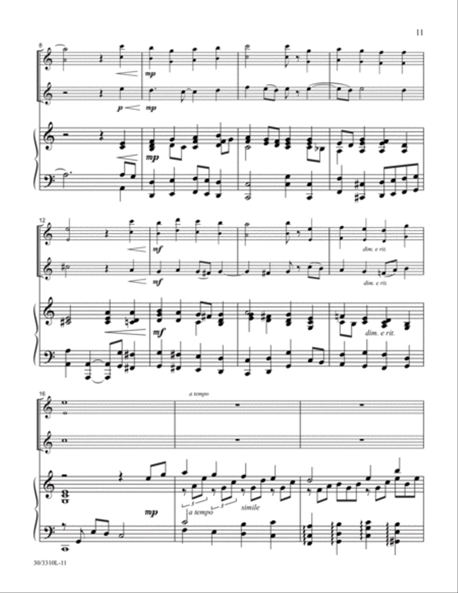 Were You There? Were You There? Piano scores gallery preview page 7