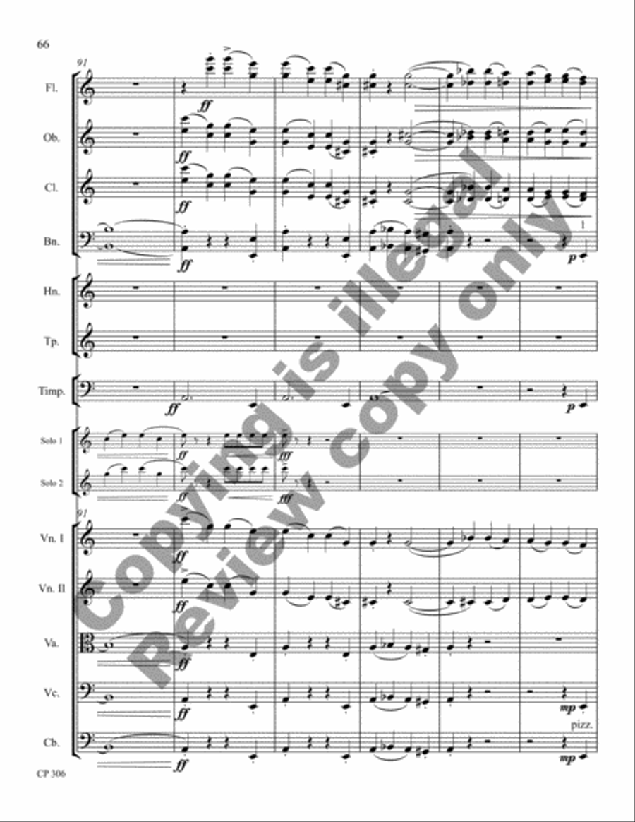 Little Suite Full Orchestra scores gallery preview page 146