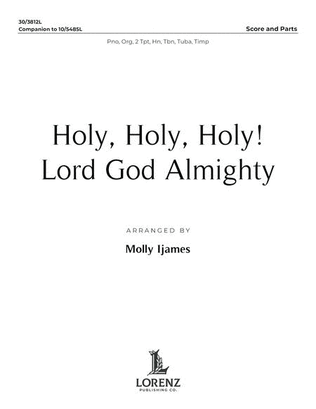 Holy, Holy, Holy! Lord God Almighty - Brass and Timpani Score and Parts