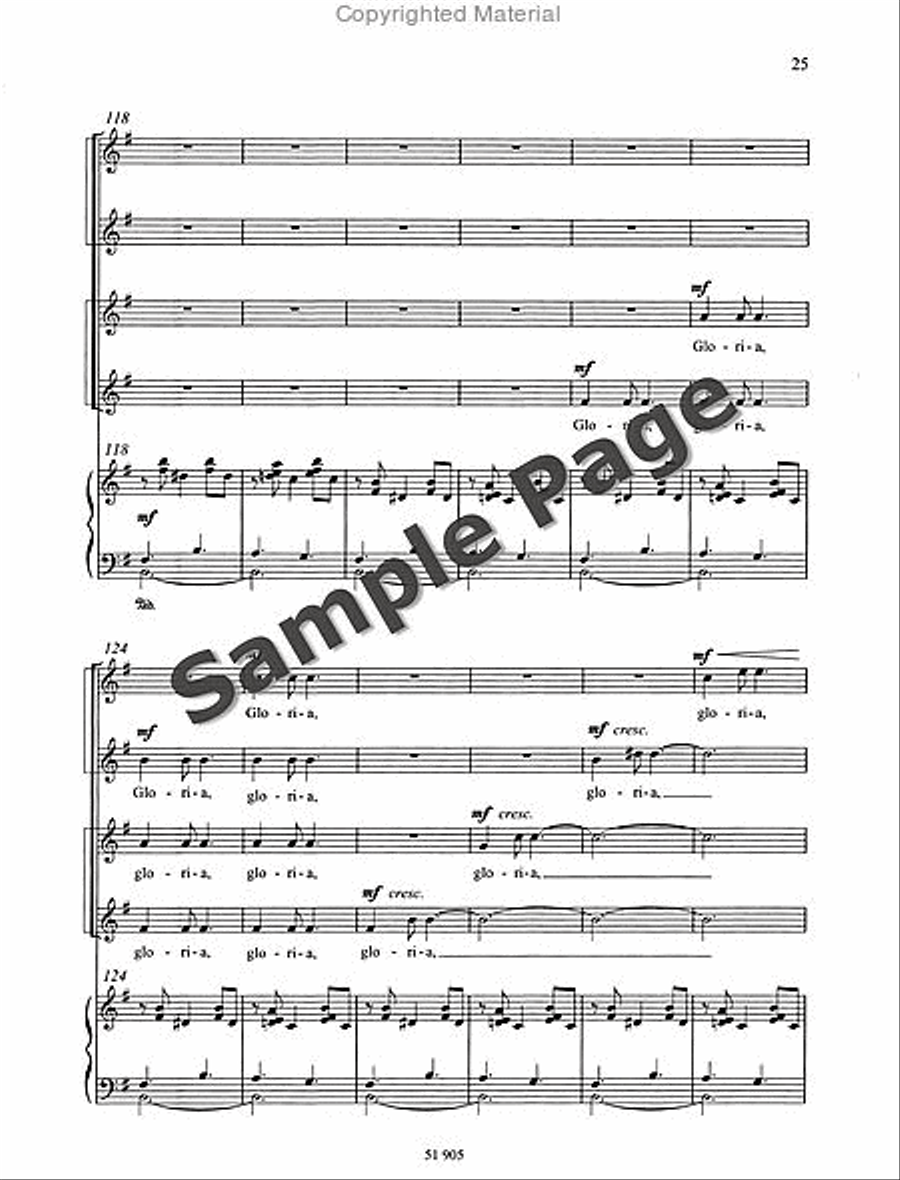 Missa Brevis Missa Brevis SSAA scores gallery preview page 26