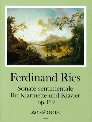 Book cover for Sonata sentimentale op. 169