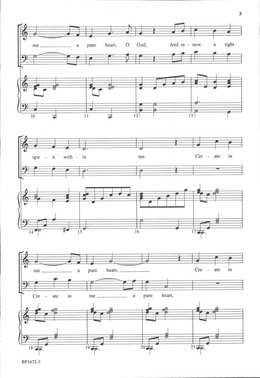 A Willing Heart A Willing Heart 4-Part scores gallery preview page 3