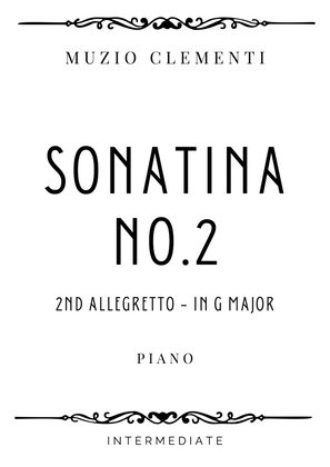 Clementi - 2nd Allegretto from Sonatina No.2 in G Major - Intermediate