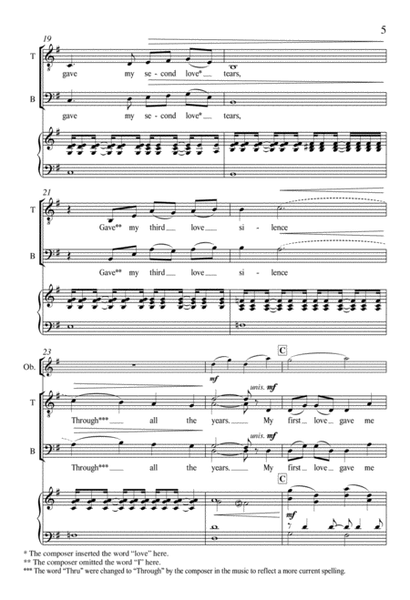 Who Gave My Soul to Me from For a Breath of Ecstasy (Downloadable Choral Score)