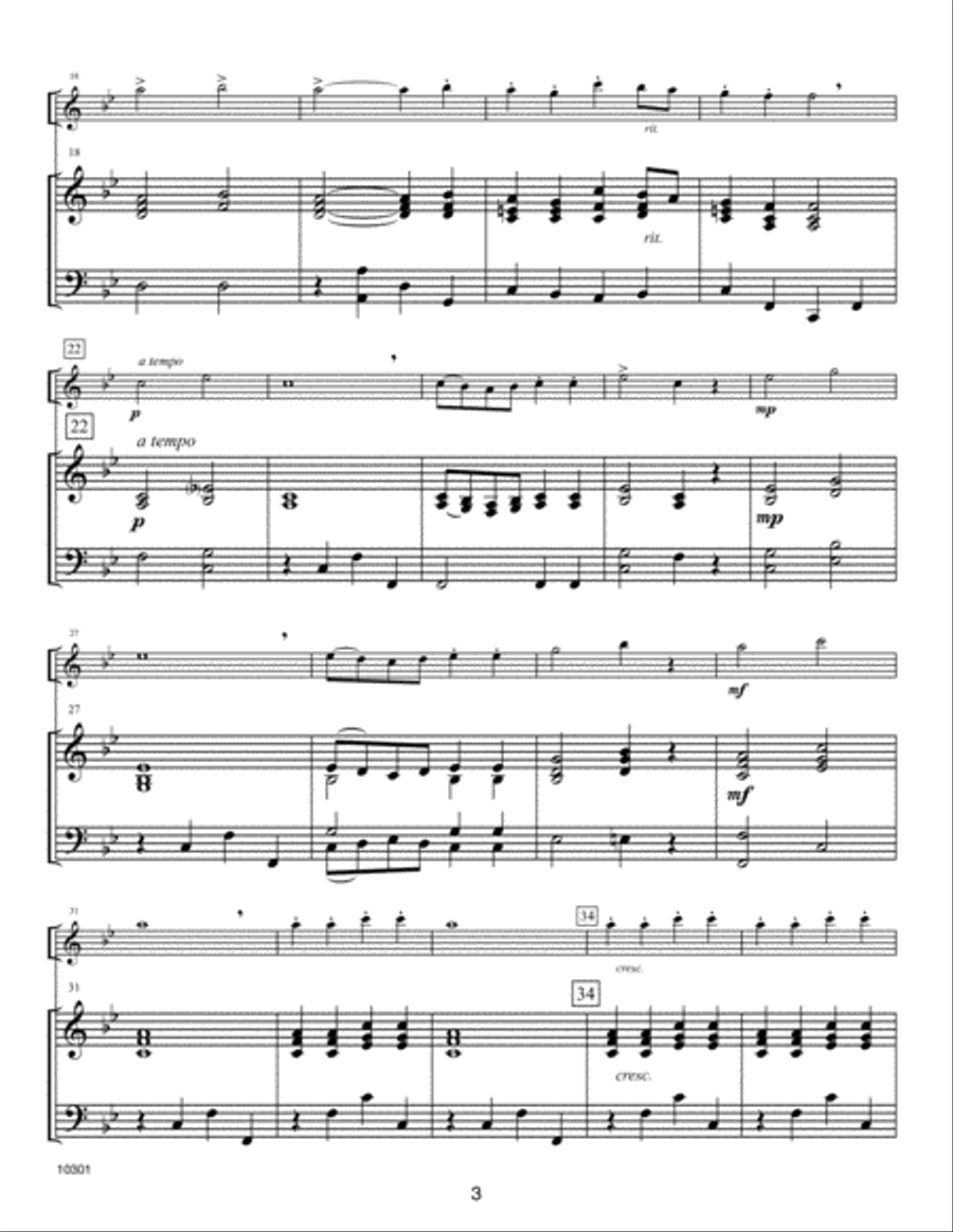Kendor Debut Solos - Flute - Piano Accompaniment Flute Solo scores gallery preview page 3
