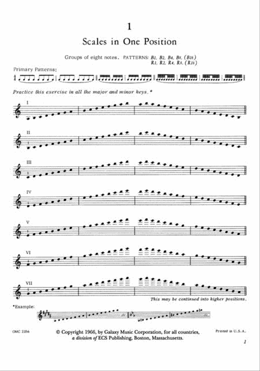 Contemporary Violin Technique, Volume 1 String Methods scores gallery preview page 2