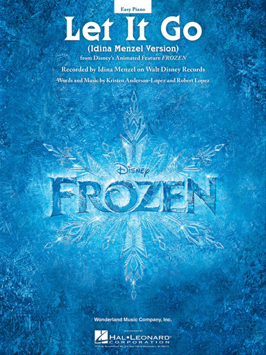 Let It Go Easy Piano scores gallery preview page 1