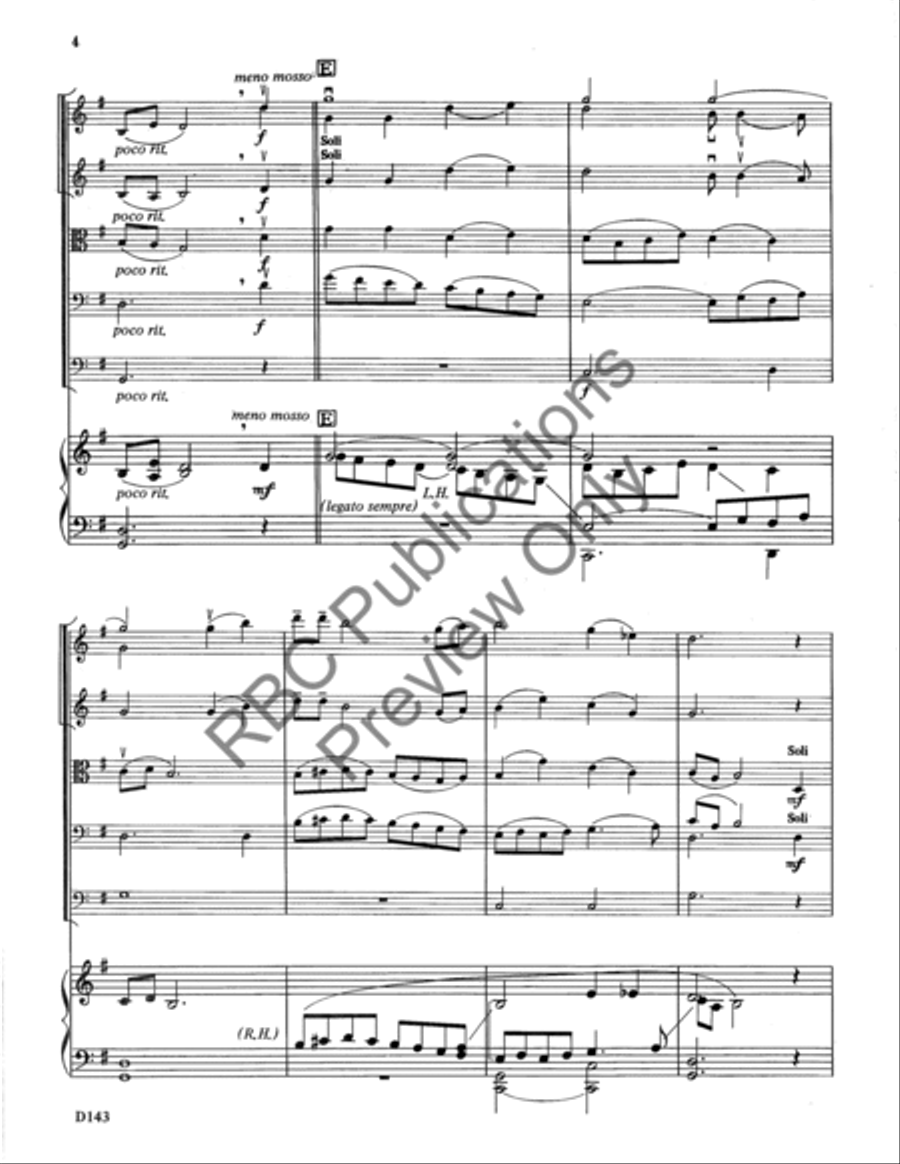 He's Gone Away (Score) String Orchestra scores gallery preview page 6