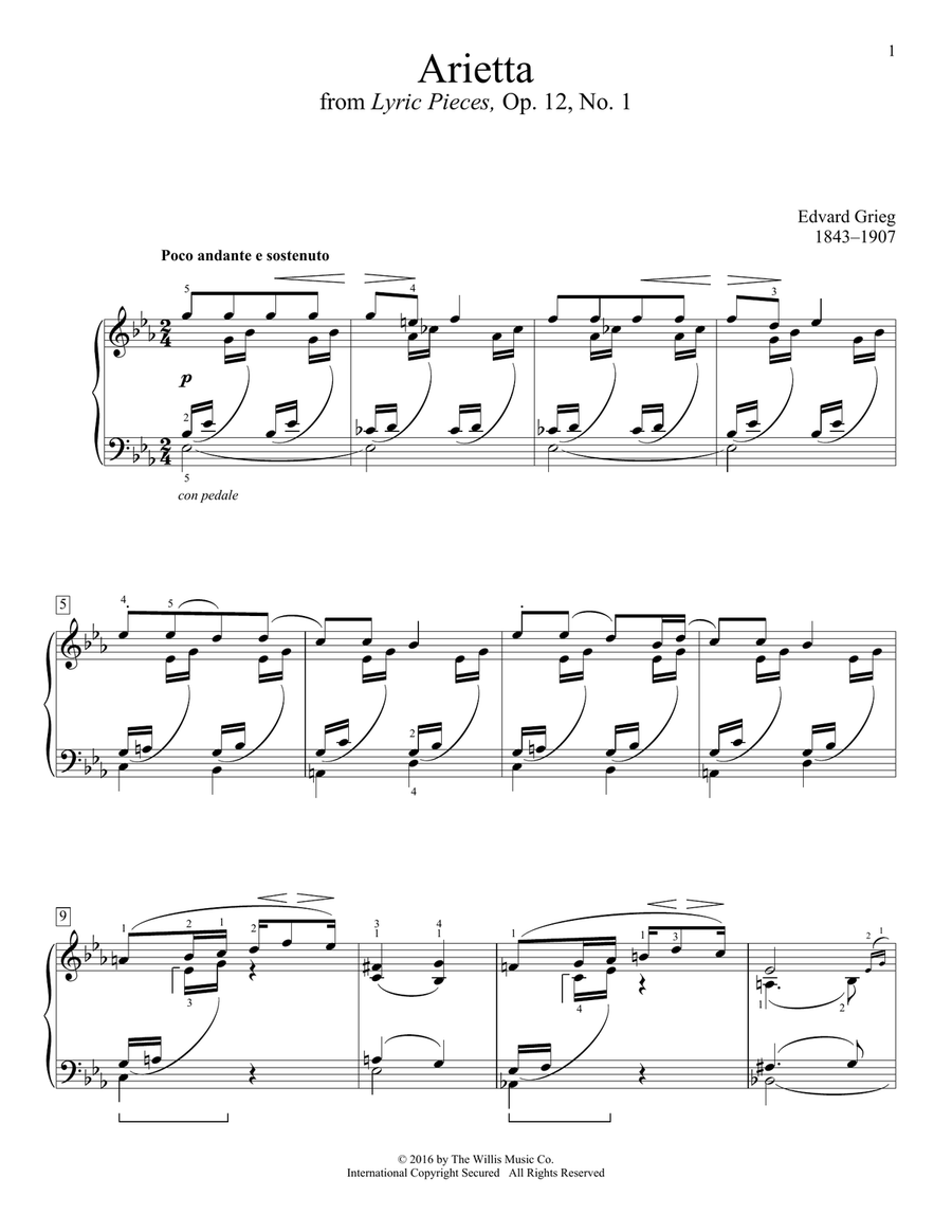 Arietta Piano Method scores gallery preview page 1