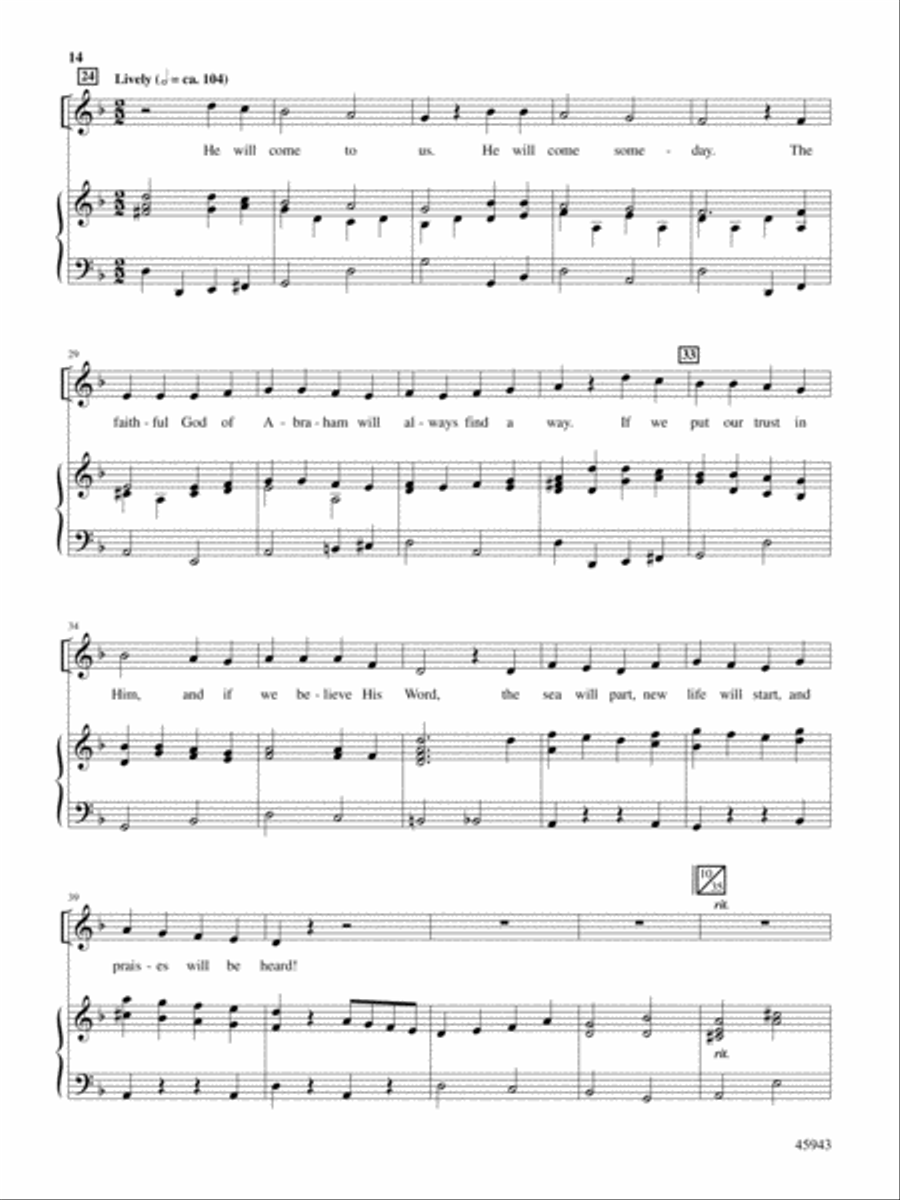 The Noel Critter Motel Choir scores gallery preview page 14