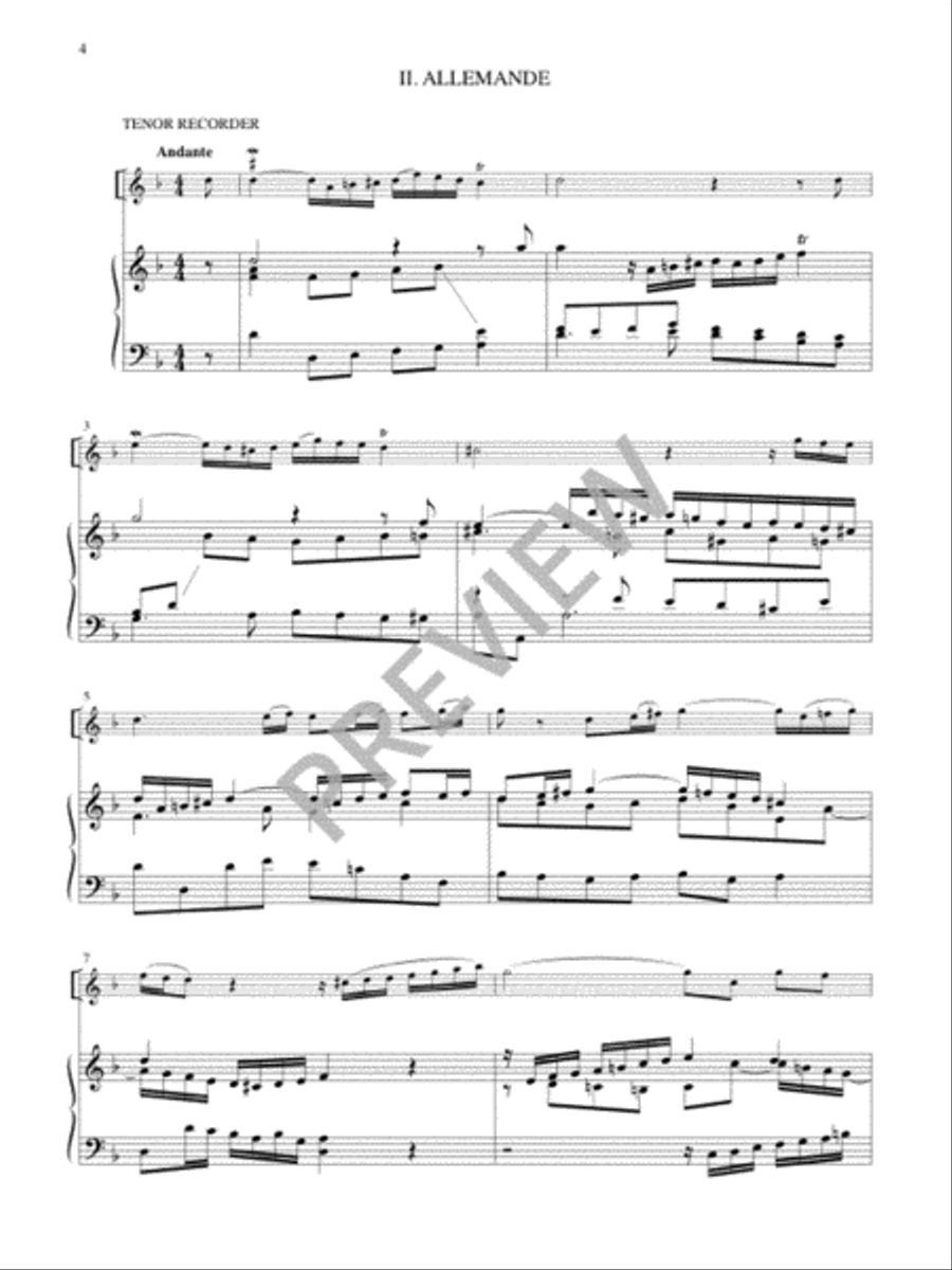 Variations on The Coventry Carol Flute scores gallery preview page 6