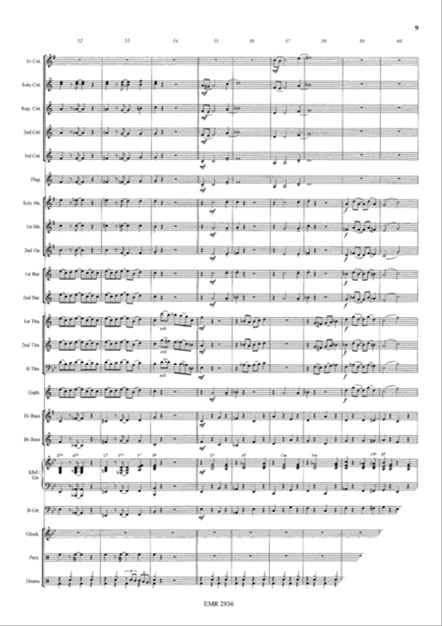 The Entertainer Brass Band scores gallery preview page 10