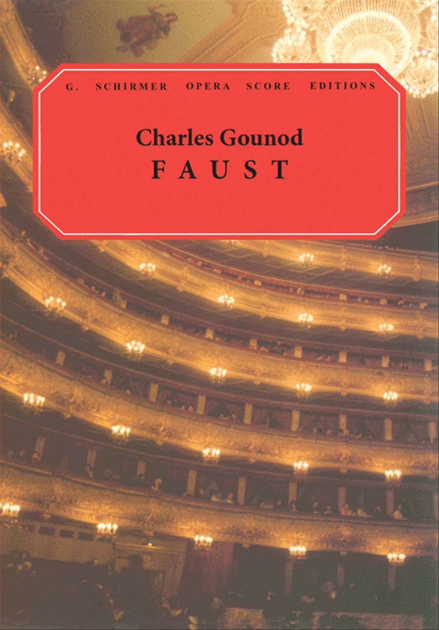 Faust by Charles Francois Gounod Voice - Sheet Music