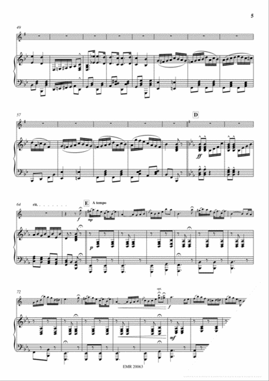 The Patriot The Patriot Alto Saxophone scores gallery preview page 5