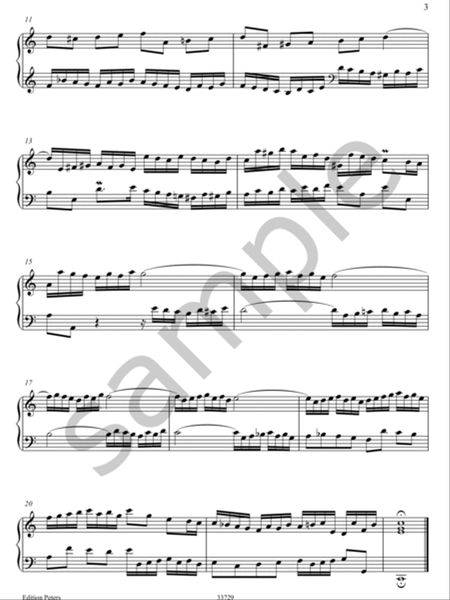 Inventions and Sinfonias BWV 772-801 for Piano Piano scores gallery preview page 7