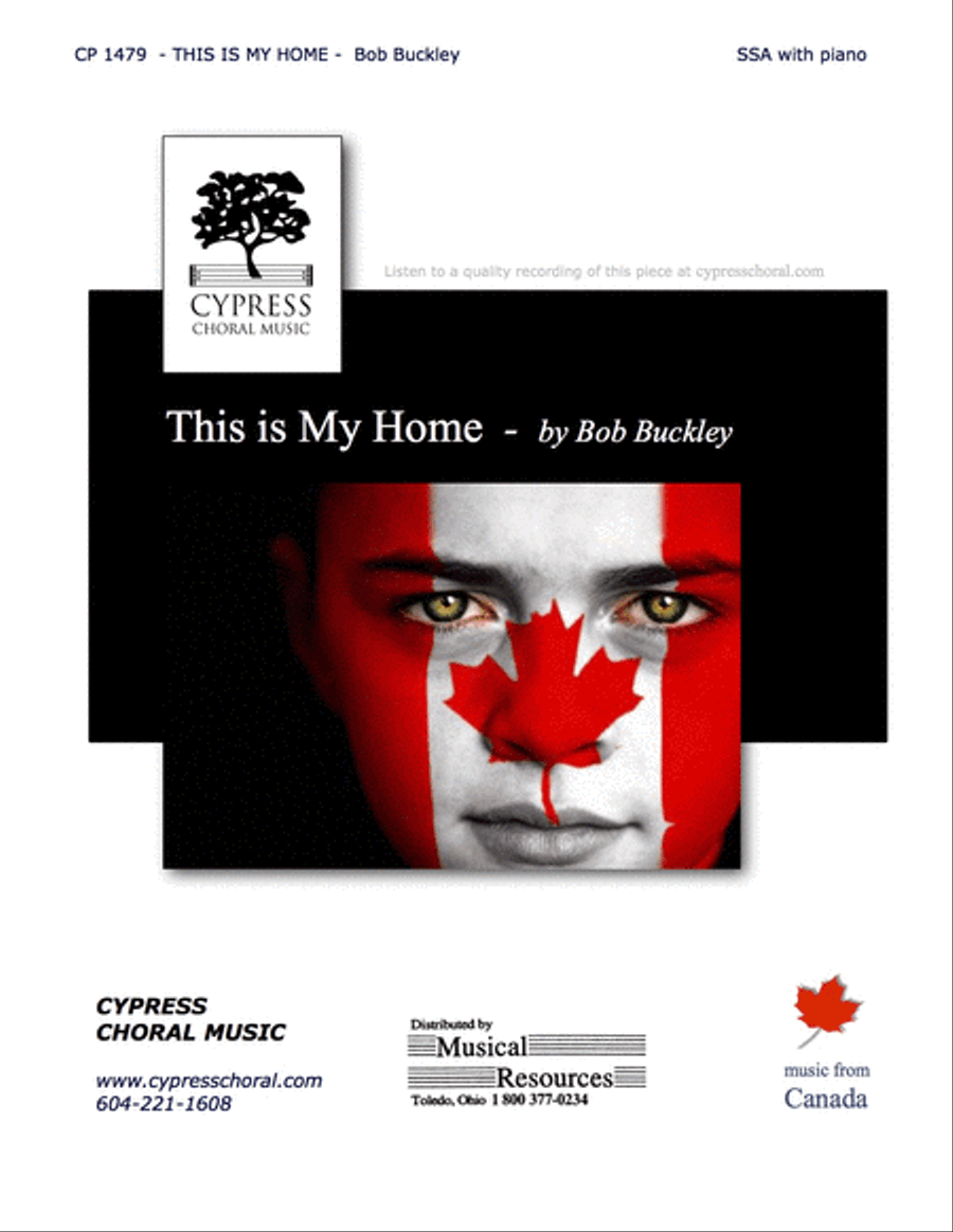 This Is My Home SSA scores gallery preview page 1