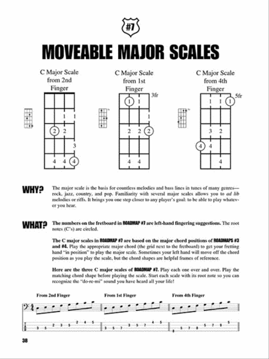 Fretboard Roadmaps – Bass Bass Guitar Tablature scores gallery preview page 6