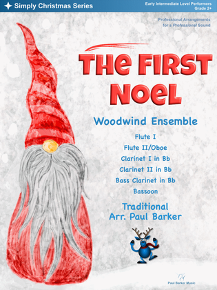 Book cover for The First Noel (Woodwind Ensemble)