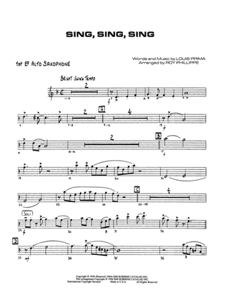 Sing, Sing, Sing: E-flat Alto Saxophone