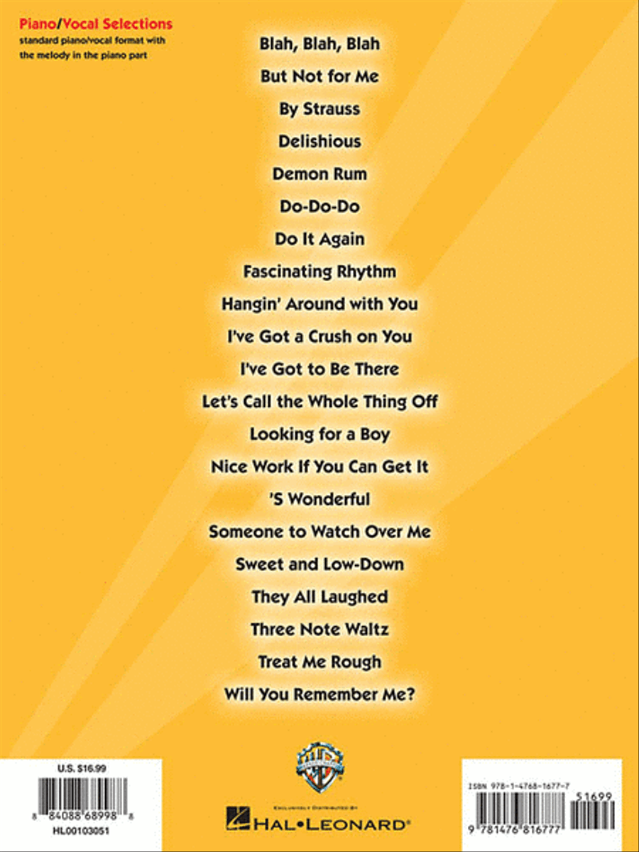 Nice Work If You Can Get It Piano, Vocal, Guitar scores gallery preview page 2