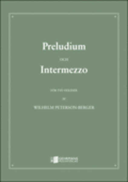Preludium och Intermezzo