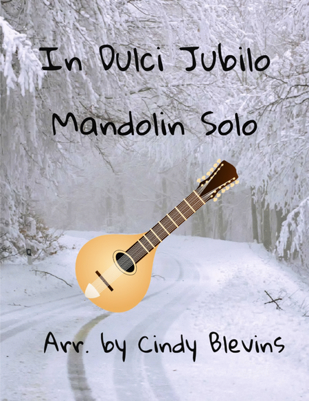 In Dulci Jubilo, for Mandolin Solo image number null