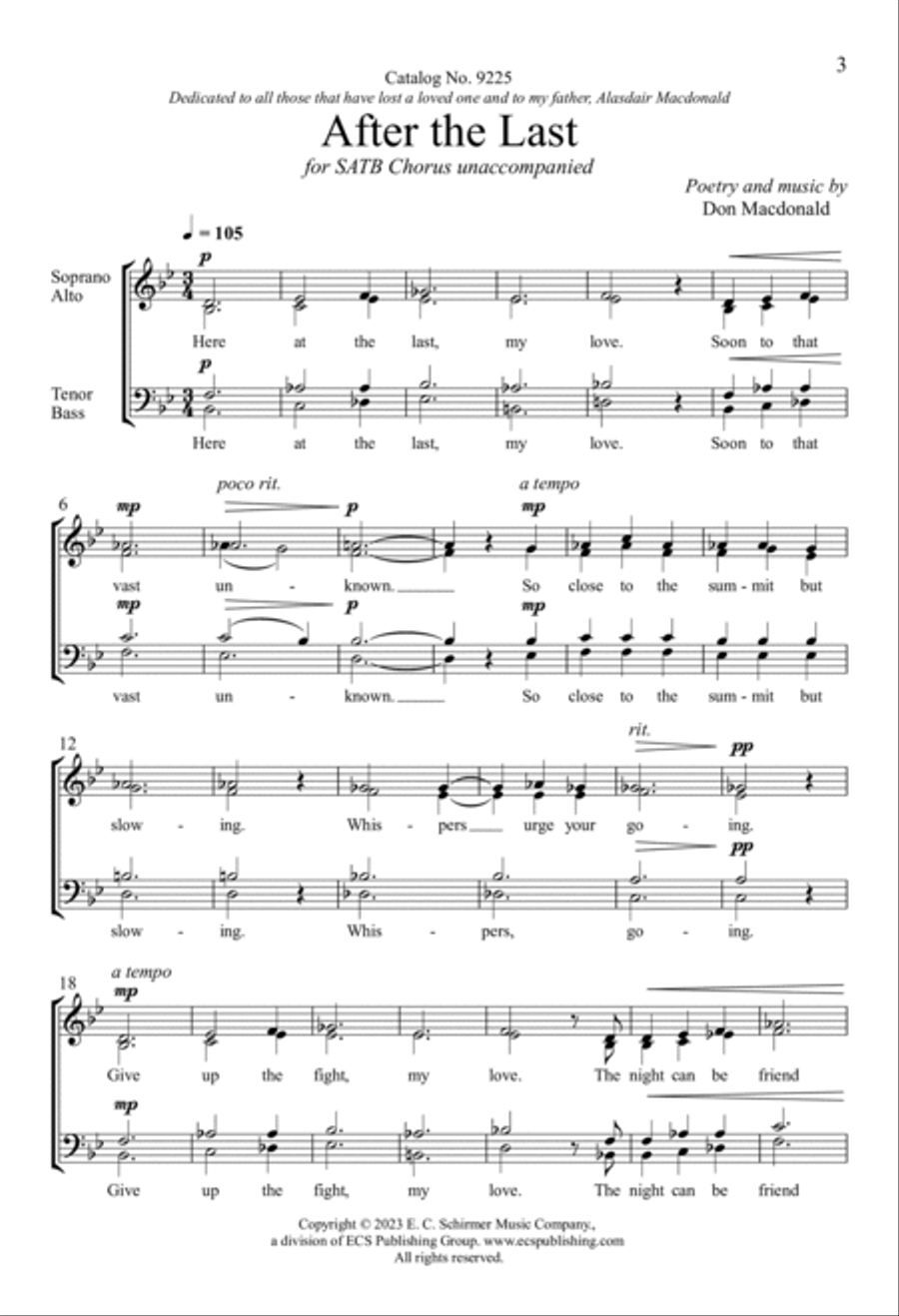 After the Last 4-Part scores gallery preview page 3