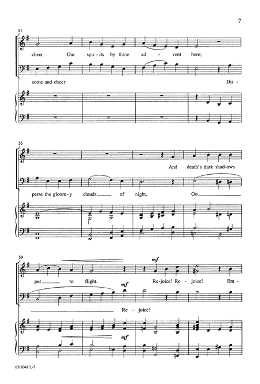 The Light of the World The Light of the World 4-Part scores gallery preview page 9