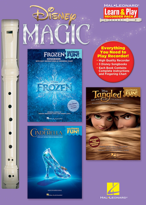 Disney Magic - Learn & Play Recorder Pack