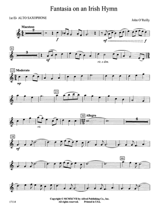 Fantasia on an Irish Hymn: E-flat Alto Saxophone