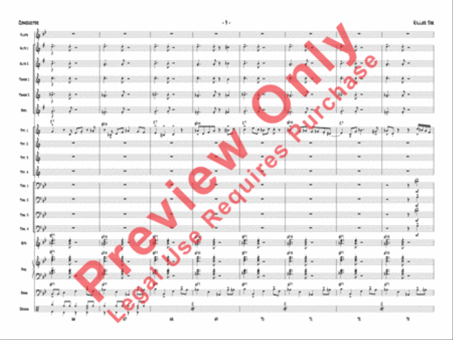 Cool Joe, Mean Joe (Killer Joe) Jazz Ensemble scores gallery preview page 12