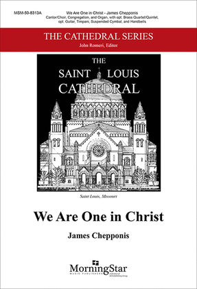 Book cover for We Are One in Christ (Choral Score)