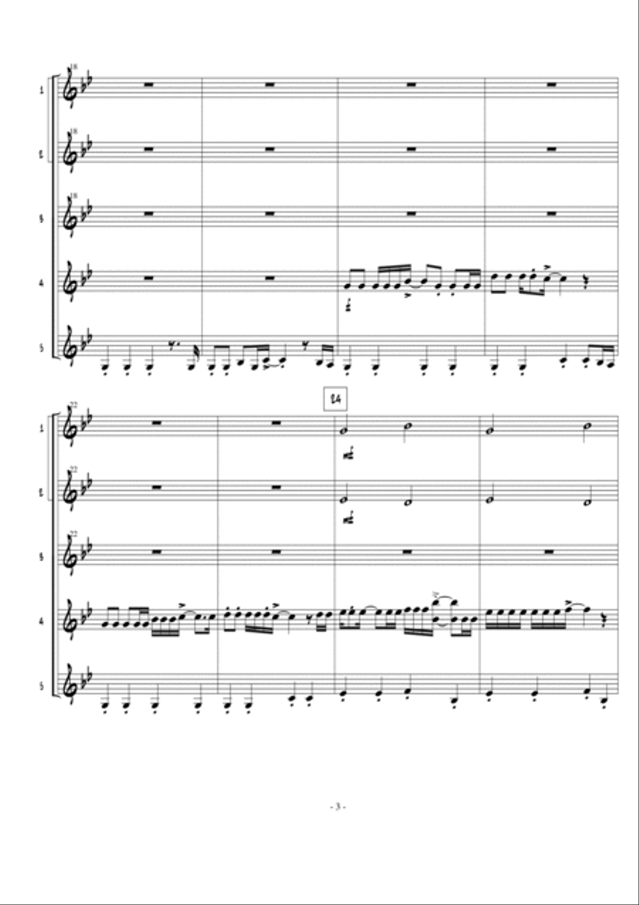 Bohemian Rhapsody Electric Guitar scores gallery preview page 4